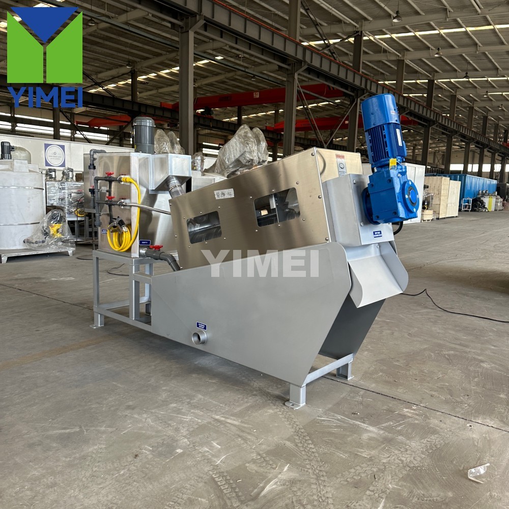 201 screw dehydrator sludge dewatering equipment