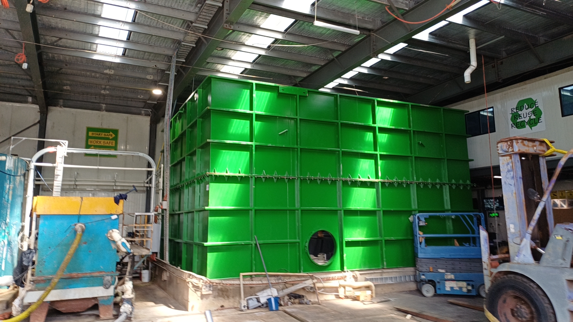 Integrated equipment