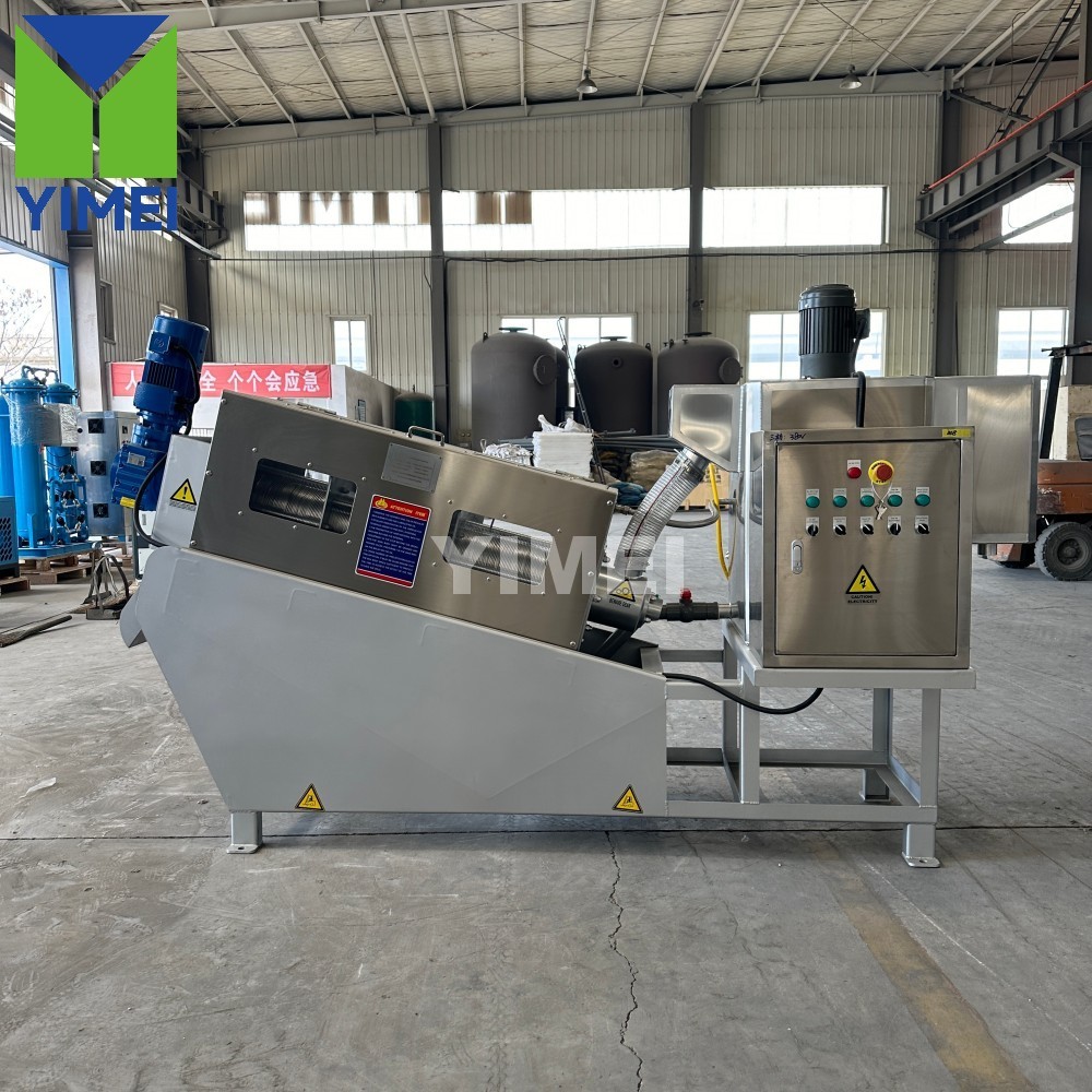 201 screw dehydrator sludge dewatering equipment