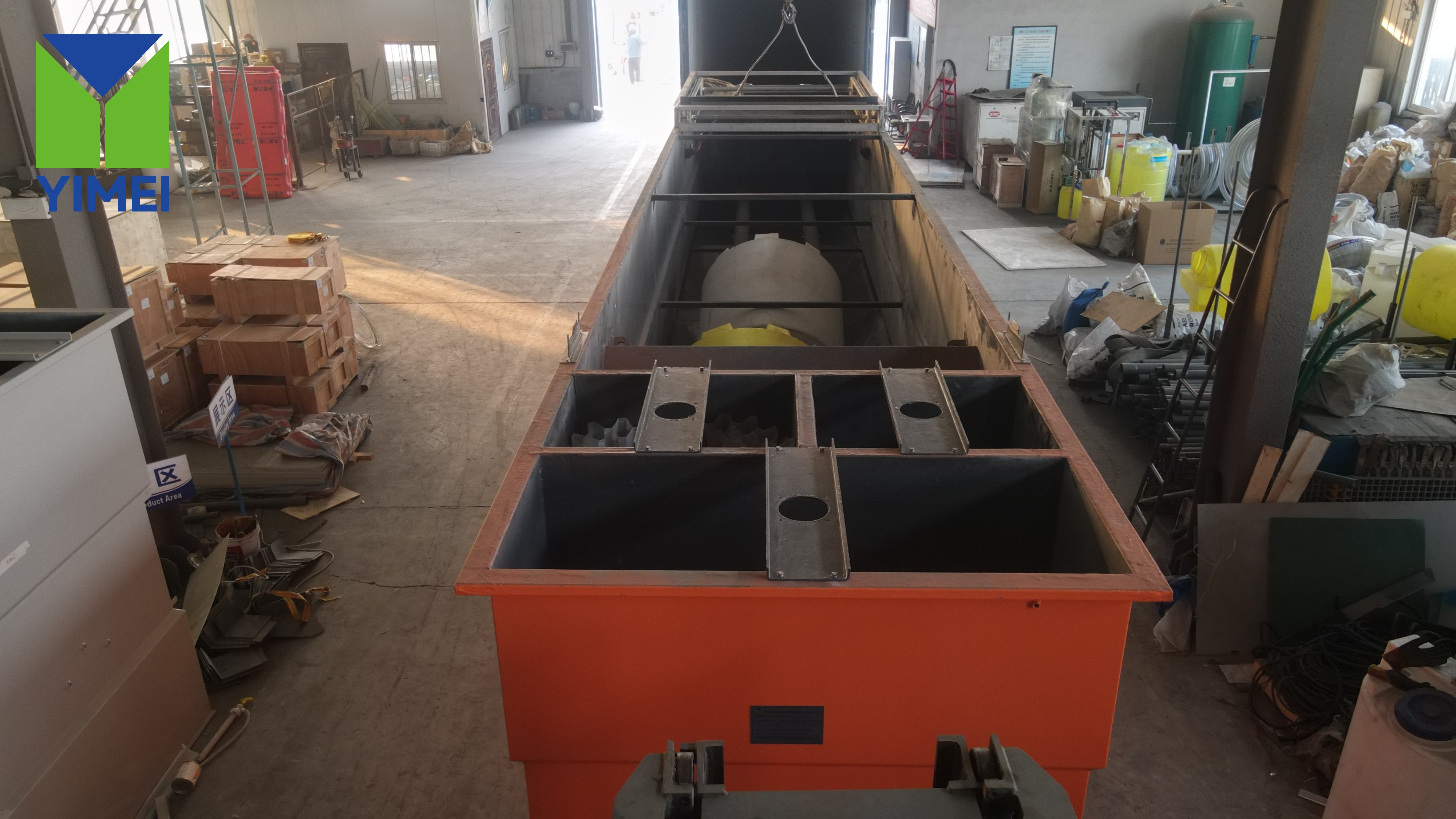 3000 m&sup3; per day DAF system for industrial wastewater treatment in Uzbekistan