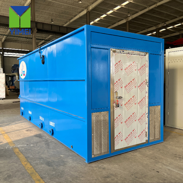 Automatic Compact Extended Aeration Packaged Sewage Treatment Plant