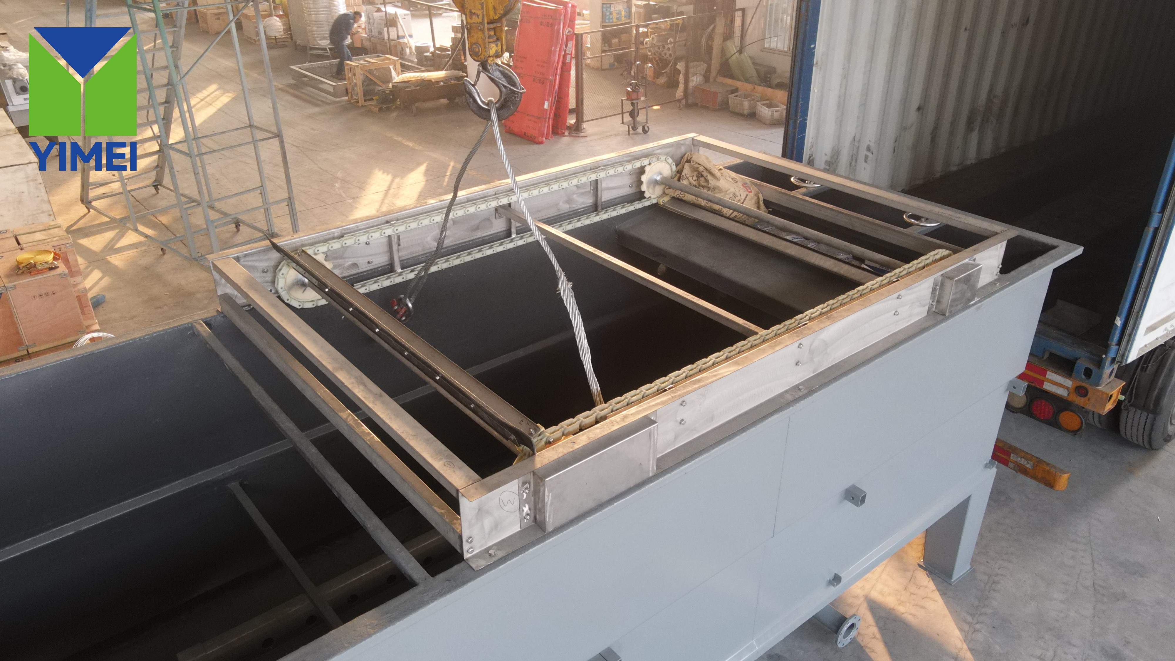 3000 m&sup3; per day DAF system for industrial wastewater treatment in Uzbekistan