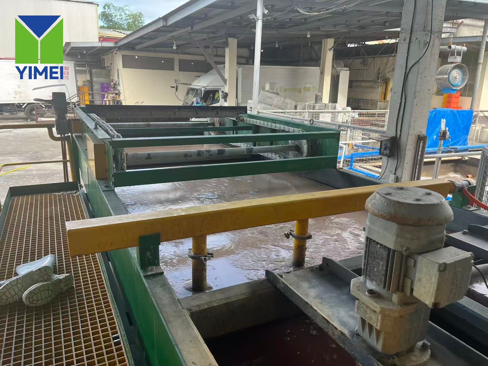 DAF dissolved air flotation tank internal structure