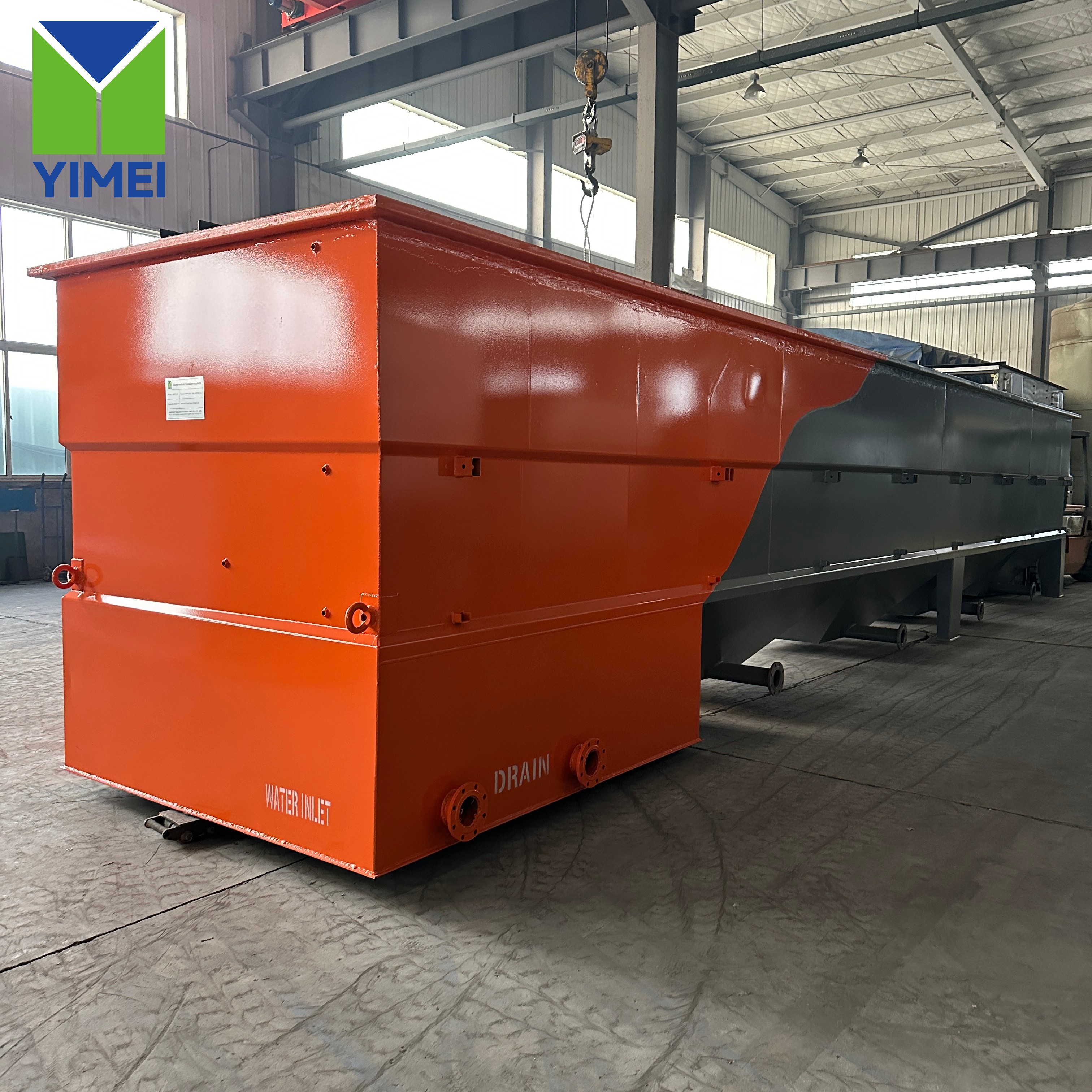 3000 m&sup3; per day DAF system for industrial wastewater treatment in Uzbekistan