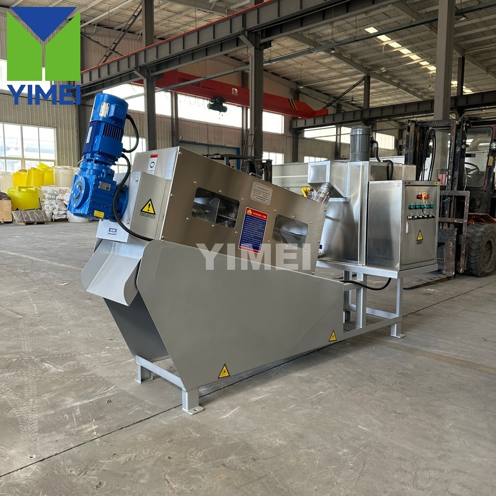 201 screw dehydrator sludge dewatering equipment