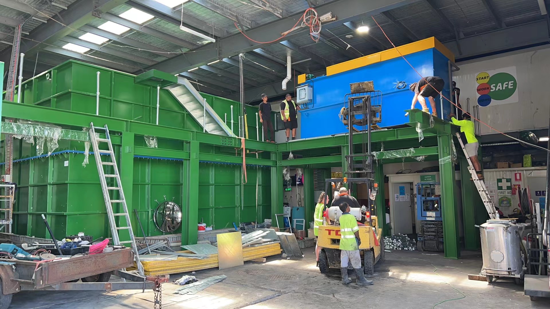 Integrated equipment