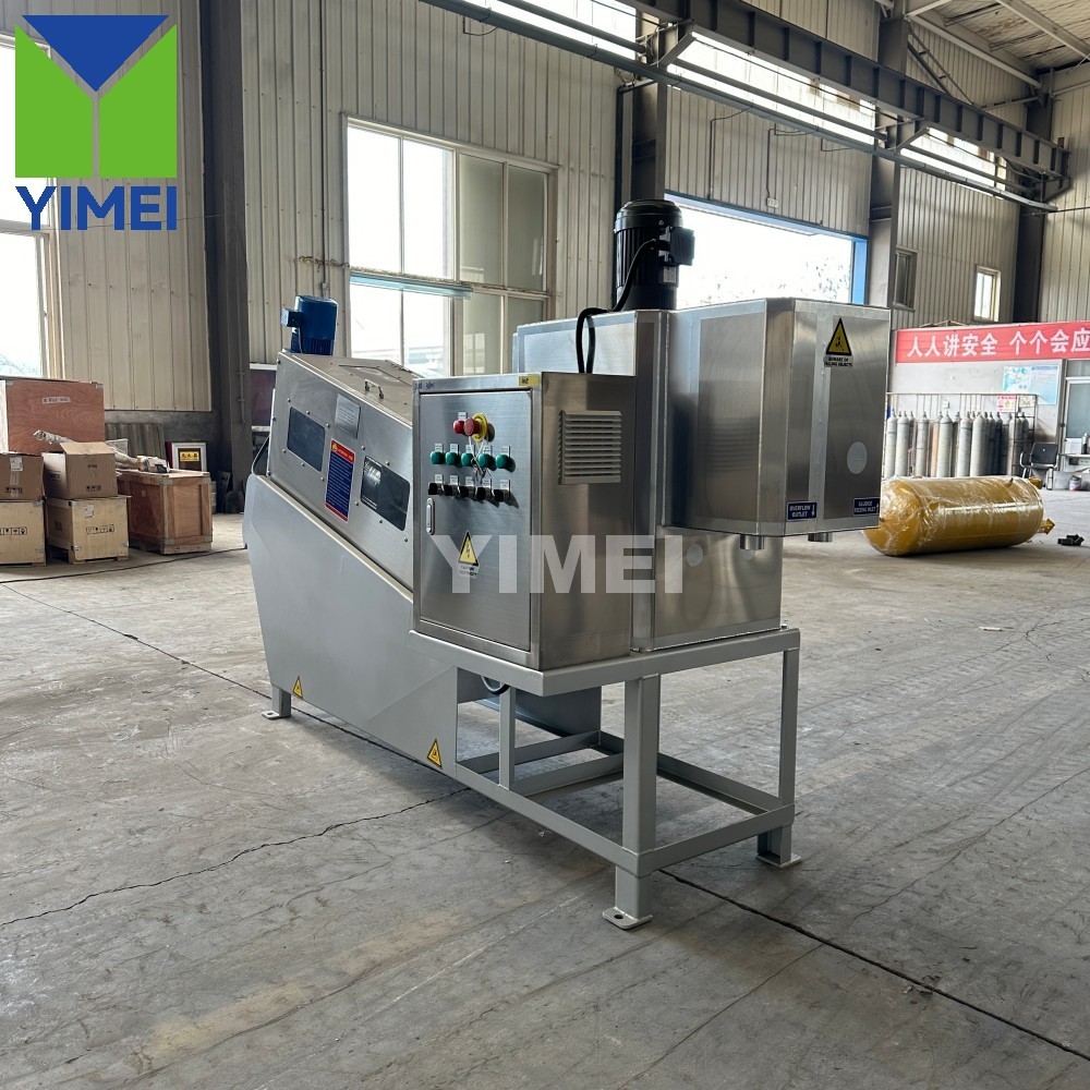 201 screw dehydrator sludge dewatering equipment