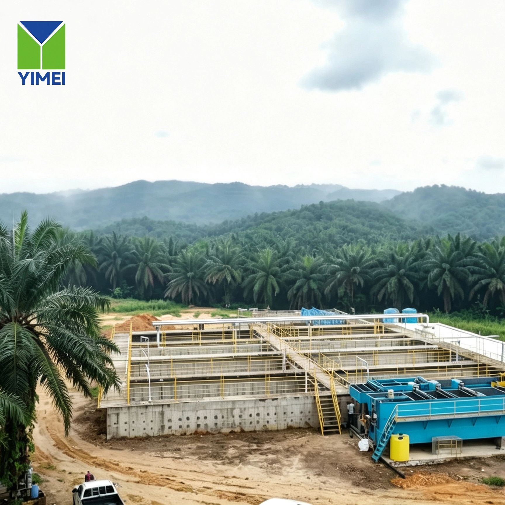 Yimei Case Study: Wastewater Treatment Solution for a Palm Oil Mill in Malaysia